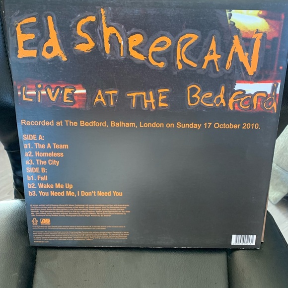 Ed Sheeran Record - Picture 2 of 2